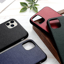 Load image into Gallery viewer, Litchi Texture Genuine Leather Folding Protective Case, For iPhone 12 mini, For iPhone 12 / 12 Pro, For iPhone 12 Pro Max, For iPhone 8 / 7, For iPhone SE 8 / 7