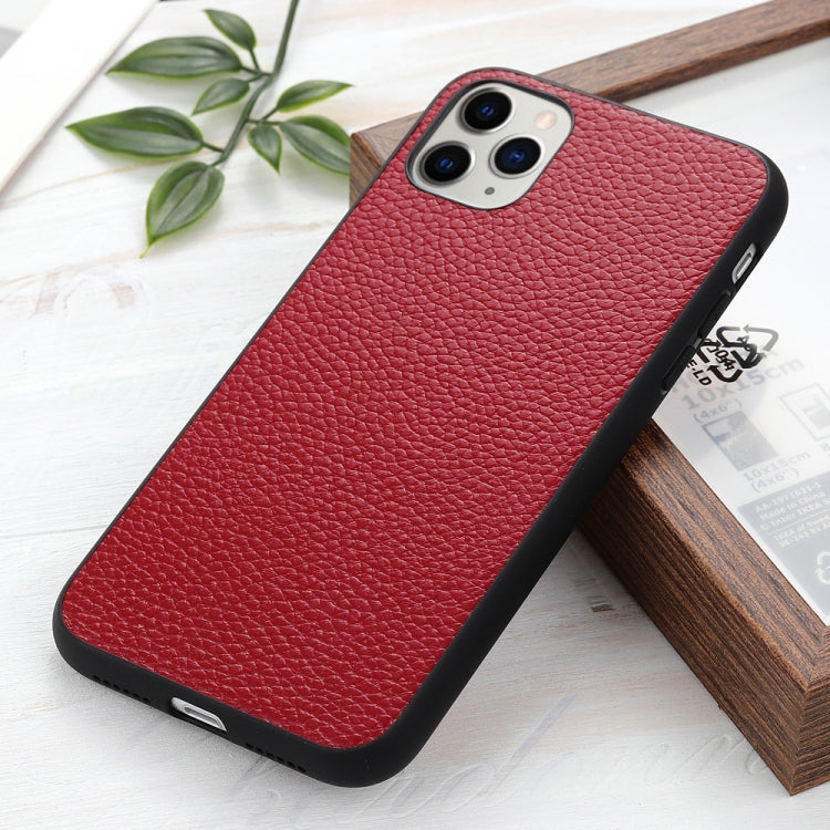 Litchi Texture Genuine Leather Folding Protective Case, For iPhone 12 mini, For iPhone 12 / 12 Pro, For iPhone 12 Pro Max, For iPhone 8 / 7, For iPhone SE 8 / 7