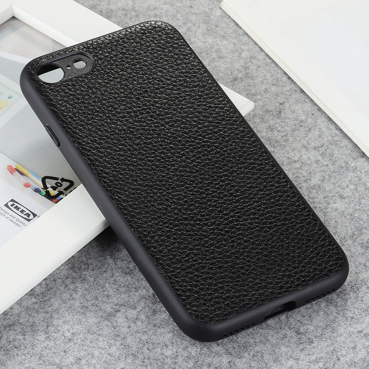 Litchi Texture Genuine Leather Folding Protective Case, For iPhone 12 mini, For iPhone 12 / 12 Pro, For iPhone 12 Pro Max, For iPhone 8 / 7, For iPhone SE 8 / 7