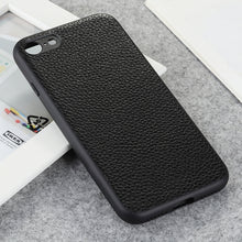 Load image into Gallery viewer, Litchi Texture Genuine Leather Folding Protective Case, For iPhone 12 mini, For iPhone 12 / 12 Pro, For iPhone 12 Pro Max, For iPhone 8 / 7, For iPhone SE 8 / 7