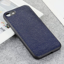 Load image into Gallery viewer, Litchi Texture Genuine Leather Folding Protective Case, For iPhone 12 mini, For iPhone 12 / 12 Pro, For iPhone 12 Pro Max, For iPhone 8 / 7, For iPhone SE 8 / 7