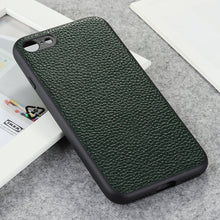 Load image into Gallery viewer, Litchi Texture Genuine Leather Folding Protective Case, For iPhone 12 mini, For iPhone 12 / 12 Pro, For iPhone 12 Pro Max, For iPhone 8 / 7, For iPhone SE 8 / 7