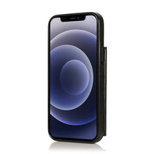 Load image into Gallery viewer, Shockproof PU + TPU Leather Case with Card Slots &amp; Holder &amp; Photo Frame &amp; Wallet &amp; Lanyard, For iPhone 12 mini, For iPhone 12 / 12 Pro, For iPhone 12 Pro Max