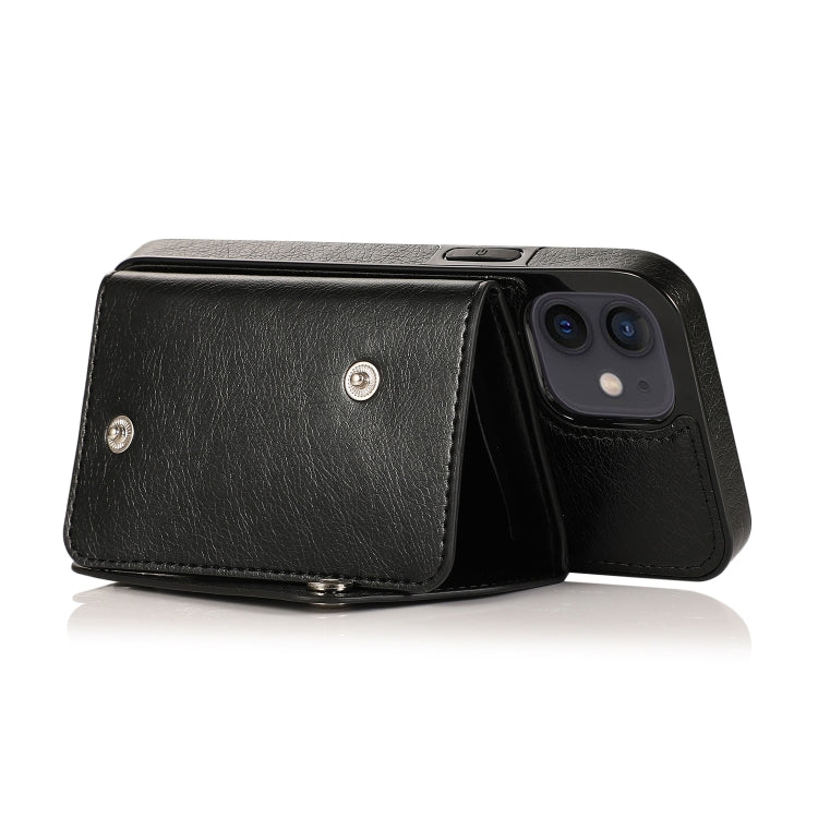 Shockproof PU + TPU Leather Case with Card Slots & Holder & Photo Frame & Wallet & Lanyard, For iPhone 12 mini, For iPhone 12 / 12 Pro, For iPhone 12 Pro Max