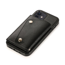 Load image into Gallery viewer, Shockproof PU + TPU Leather Case with Card Slots &amp; Holder &amp; Photo Frame &amp; Wallet &amp; Lanyard, For iPhone 12 mini, For iPhone 12 / 12 Pro, For iPhone 12 Pro Max