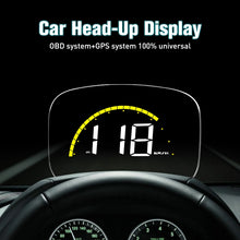 Load image into Gallery viewer, C700S OBD2 + GPS Mode Car HUD Head-up Display Fault Alarm, C700S