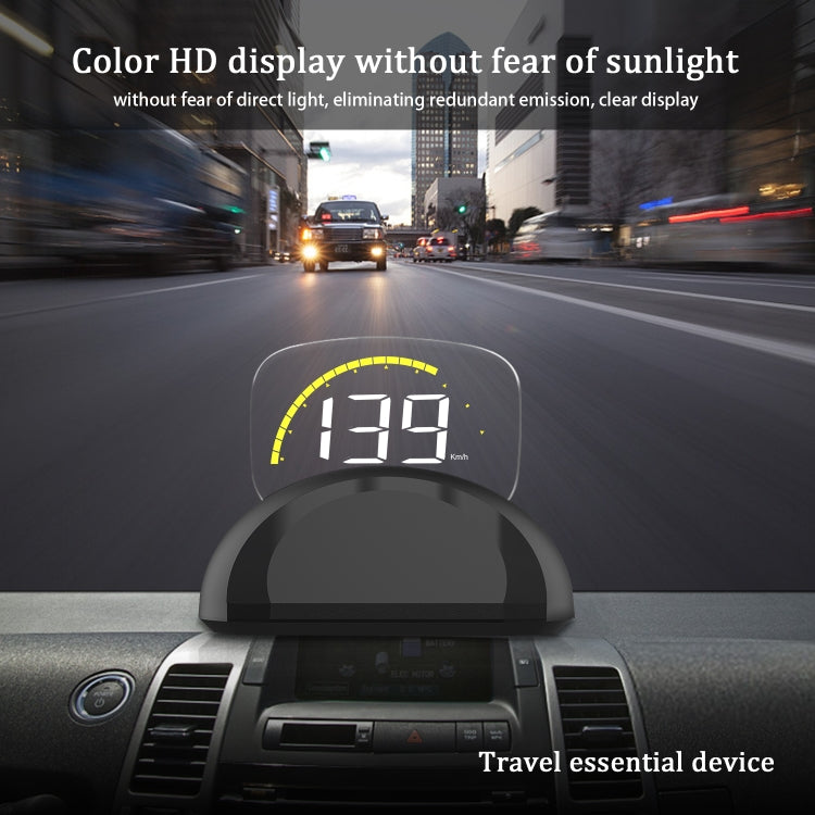 C700S OBD2 + GPS Mode Car HUD Head-up Display Fault Alarm, C700S