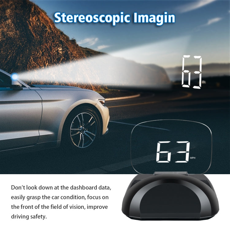 C700S OBD2 + GPS Mode Car HUD Head-up Display Fault Alarm, C700S