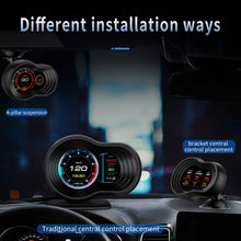 Load image into Gallery viewer, F9 OBD2 + GPS Mode Car HUD Head-up Display Speed / Water Temperature / Voltage Display, F9 OBD2 GPS