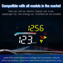 Load image into Gallery viewer, M17 Car HUD Head-up Display GPS Speed Meter Car OBD2 Diagnostic Tool, M17