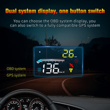 Load image into Gallery viewer, M17 Car HUD Head-up Display GPS Speed Meter Car OBD2 Diagnostic Tool, M17