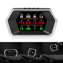 Load image into Gallery viewer, P17 Car HUD Head-up Display GPS Speed Meter Car OBD2 Fault Elimination Code, P17