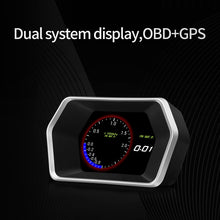 Load image into Gallery viewer, P17 Car HUD Head-up Display GPS Speed Meter Car OBD2 Fault Elimination Code, P17