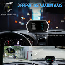 Load image into Gallery viewer, P17 Car HUD Head-up Display GPS Speed Meter Car OBD2 Fault Elimination Code, P17