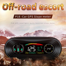 Load image into Gallery viewer, P18 GPS Car HUD Head-up Display Vehicle Speed / Voltage / Mileage, P18