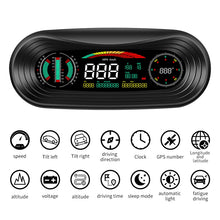 Load image into Gallery viewer, P18 GPS Car HUD Head-up Display Vehicle Speed / Voltage / Mileage, P18