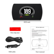 Load image into Gallery viewer, T800 Car HUD Head-up Display GPS Speed Display Speed / Voltage Alarm Altitude Display, T800