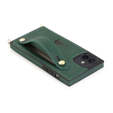 Load image into Gallery viewer, PU+TPU Shockproof Protective Case with Crossbody Lanyard &amp; Holder &amp; Card Slot &amp; Wrist Strap, For iPhone 12 mini, For iPhone 12 / 12 Pro, For iPhone 12 Pro Max