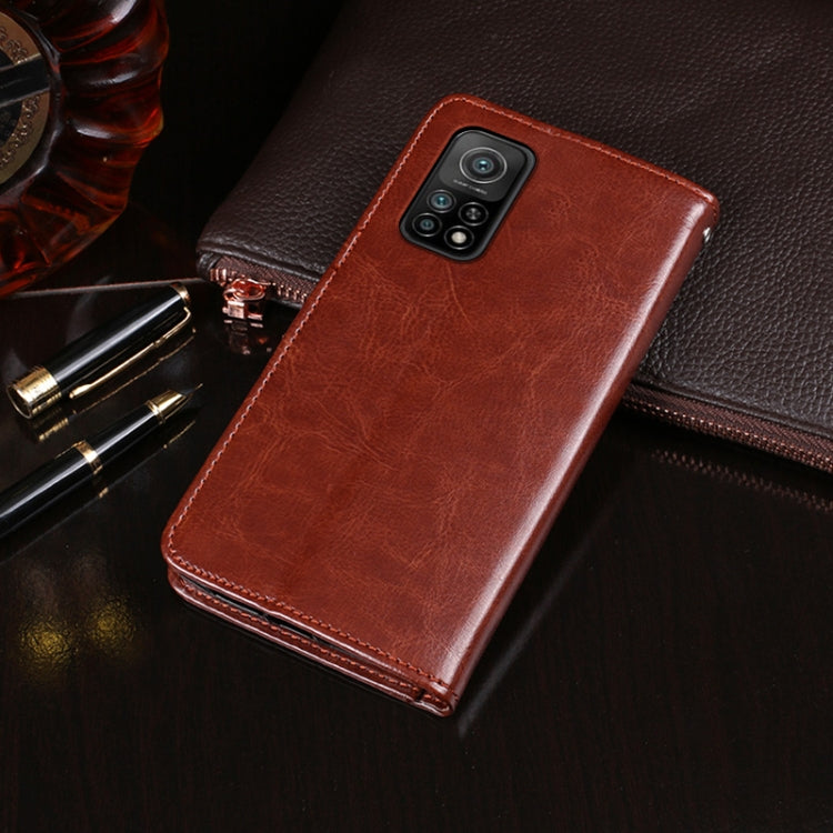 idewei Crazy Horse Texture Horizontal Flip Leather Case with Holder & Card Slots & Wallet, For Xiaomi Mi 10T 5G, For Xiaomi Mi 10T Pro 5G, For Xiaomi Poco C3, For Xiaomi Poco F2 Pro, For Xiaomi Poco M2, For Xiaomi Poco X3 NFC
