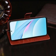 Load image into Gallery viewer, idewei Crazy Horse Texture Horizontal Flip Leather Case with Holder &amp; Card Slots &amp; Wallet, For Xiaomi Mi 10T Lite 5G