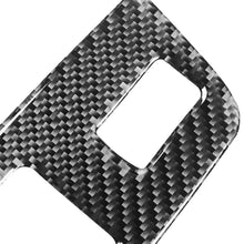 Load image into Gallery viewer, 6 in 1 Car Carbon Fiber Window Glass Lifter Panel Decorative Sticker for Audi Q7 2008-2015, Left Drive, Window Glass Lifter, Left Drive