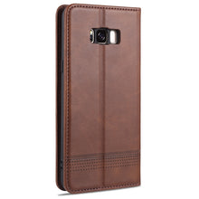 Load image into Gallery viewer, AZNS Magnetic Calf Texture Horizontal Flip Leather Case with Card Slots &amp; Holder &amp; Wallet, For Samsung Galaxy S8, For Samsung Galaxy S8+, For Samsung Galaxy S9, For Samsung Galaxy S9+