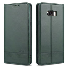 Load image into Gallery viewer, AZNS Magnetic Calf Texture Horizontal Flip Leather Case with Card Slots &amp; Holder &amp; Wallet, For Samsung Galaxy S8, For Samsung Galaxy S8+, For Samsung Galaxy S9, For Samsung Galaxy S9+