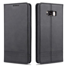 Load image into Gallery viewer, AZNS Magnetic Calf Texture Horizontal Flip Leather Case with Card Slots &amp; Holder &amp; Wallet, For Samsung Galaxy S8, For Samsung Galaxy S8+, For Samsung Galaxy S9, For Samsung Galaxy S9+