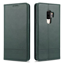 Load image into Gallery viewer, AZNS Magnetic Calf Texture Horizontal Flip Leather Case with Card Slots &amp; Holder &amp; Wallet, For Samsung Galaxy S8, For Samsung Galaxy S8+, For Samsung Galaxy S9, For Samsung Galaxy S9+