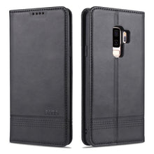 Load image into Gallery viewer, AZNS Magnetic Calf Texture Horizontal Flip Leather Case with Card Slots &amp; Holder &amp; Wallet, For Samsung Galaxy S8, For Samsung Galaxy S8+, For Samsung Galaxy S9, For Samsung Galaxy S9+
