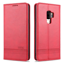 Load image into Gallery viewer, AZNS Magnetic Calf Texture Horizontal Flip Leather Case with Card Slots &amp; Holder &amp; Wallet, For Samsung Galaxy S8, For Samsung Galaxy S8+, For Samsung Galaxy S9, For Samsung Galaxy S9+