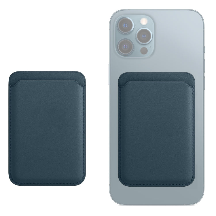 Leather Wallet Pouch Card Holder Card Case with Magsafing Magnetic for iPhone 17-12 Series