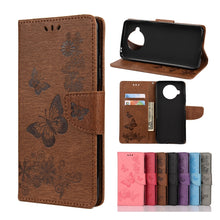 Load image into Gallery viewer, Butterflies Embossing Horizontal Flip Leather Case with Holder &amp; Card Slots &amp; Wallet, For OPPO Realme 7 Pro 5G, For OPPO Reno4 Pro 5G, For Xiaomi Mi 10T Lite 5G, For Xiaomi Mi 10T Pro 5G, For Xiaomi Mi 10T 5G