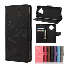 Load image into Gallery viewer, Butterflies Embossing Horizontal Flip Leather Case with Holder &amp; Card Slots &amp; Wallet, For OPPO Realme 7 Pro 5G, For OPPO Reno4 Pro 5G, For Xiaomi Mi 10T Lite 5G, For Xiaomi Mi 10T Pro 5G, For Xiaomi Mi 10T 5G