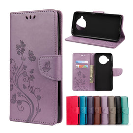 Butterflies Love Flowers Embossing Horizontal Flip Leather Case with Holder & Card Slots & Wallet, For Xiaomi Mi 10T Lite 5G, For Xiaomi Mi 10T Pro 5G, For Xiaomi Mi 10T 5G