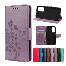 Load image into Gallery viewer, Butterflies Love Flowers Embossing Horizontal Flip Leather Case with Holder &amp; Card Slots &amp; Wallet, For Xiaomi Mi 10T Lite 5G, For Xiaomi Mi 10T Pro 5G, For Xiaomi Mi 10T 5G