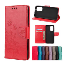 Load image into Gallery viewer, Butterflies Love Flowers Embossing Horizontal Flip Leather Case with Holder &amp; Card Slots &amp; Wallet, For Xiaomi Mi 10T Lite 5G, For Xiaomi Mi 10T Pro 5G, For Xiaomi Mi 10T 5G