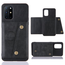 Load image into Gallery viewer, Double Buckle PU + TPU Shockproof Magnetic Protective Case with Card Slots &amp; Holder, For OnePlus 8T, For Xiaomi Poco X3