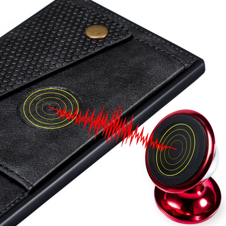 Double Buckle PU + TPU Shockproof Magnetic Protective Case with Card Slots & Holder, For OnePlus 8T, For Xiaomi Poco X3