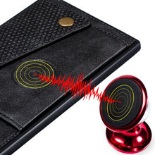 Load image into Gallery viewer, Double Buckle PU + TPU Shockproof Magnetic Protective Case with Card Slots &amp; Holder, For OnePlus 8T, For Xiaomi Poco X3