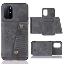 Load image into Gallery viewer, Double Buckle PU + TPU Shockproof Magnetic Protective Case with Card Slots &amp; Holder, For OnePlus 8T, For Xiaomi Poco X3