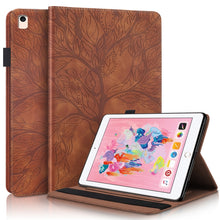 Load image into Gallery viewer, Life Tree Series Horizontal Flip Leather Case with Holder &amp; Card Slots &amp; Pen Slot &amp; Sleep / Wake-up Function, For iPad 9.7 (2018) / (2017), For iPad 10.2 / iPad Pro 10.5 inch, For iPad mini (2019) / 4 / 3 / 2 / 1, For iPad Pro 11 (2020)