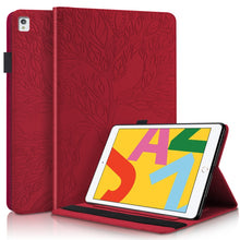 Load image into Gallery viewer, Life Tree Series Horizontal Flip Leather Case with Holder &amp; Card Slots &amp; Pen Slot &amp; Sleep / Wake-up Function, For iPad 9.7 (2018) / (2017), For iPad 10.2 / iPad Pro 10.5 inch, For iPad mini (2019) / 4 / 3 / 2 / 1, For iPad Pro 11 (2020)