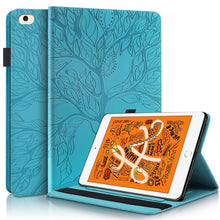 Load image into Gallery viewer, Life Tree Series Horizontal Flip Leather Case with Holder &amp; Card Slots &amp; Pen Slot &amp; Sleep / Wake-up Function, For iPad 9.7 (2018) / (2017), For iPad 10.2 / iPad Pro 10.5 inch, For iPad mini (2019) / 4 / 3 / 2 / 1, For iPad Pro 11 (2020)