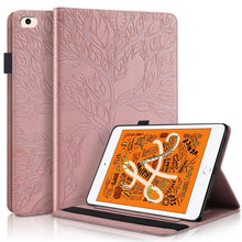 Load image into Gallery viewer, Life Tree Series Horizontal Flip Leather Case with Holder &amp; Card Slots &amp; Pen Slot &amp; Sleep / Wake-up Function, For iPad 9.7 (2018) / (2017), For iPad 10.2 / iPad Pro 10.5 inch, For iPad mini (2019) / 4 / 3 / 2 / 1, For iPad Pro 11 (2020)