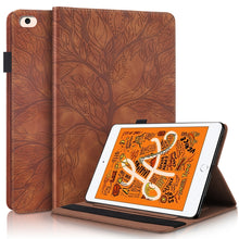 Load image into Gallery viewer, Life Tree Series Horizontal Flip Leather Case with Holder &amp; Card Slots &amp; Pen Slot &amp; Sleep / Wake-up Function, For iPad 9.7 (2018) / (2017), For iPad 10.2 / iPad Pro 10.5 inch, For iPad mini (2019) / 4 / 3 / 2 / 1, For iPad Pro 11 (2020)