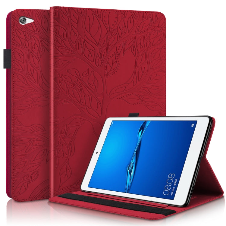 Life Tree Series Horizontal Flip Leather Case with Holder & Card Slots & Pen Slot, For Huawei Mediapad M5 Lite / C5 10.1 inch, For Huawei MatePad 10.4 inch, For Huawei MediaPad M5 10.8 inch, For Huawei MediaPad T5 10.1 inch, For Huawei MatePad T8 8 inc...