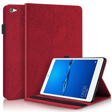 Load image into Gallery viewer, Life Tree Series Horizontal Flip Leather Case with Holder &amp; Card Slots &amp; Pen Slot, For Huawei Mediapad M5 Lite / C5 10.1 inch, For Huawei MatePad 10.4 inch, For Huawei MediaPad M5 10.8 inch, For Huawei MediaPad T5 10.1 inch, For Huawei MatePad T8 8 inc...