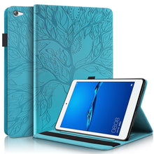 Load image into Gallery viewer, Life Tree Series Horizontal Flip Leather Case with Holder &amp; Card Slots &amp; Pen Slot, For Huawei Mediapad M5 Lite / C5 10.1 inch, For Huawei MatePad 10.4 inch, For Huawei MediaPad M5 10.8 inch, For Huawei MediaPad T5 10.1 inch, For Huawei MatePad T8 8 inc...