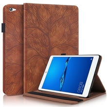 Load image into Gallery viewer, Life Tree Series Horizontal Flip Leather Case with Holder &amp; Card Slots &amp; Pen Slot, For Huawei Mediapad M5 Lite / C5 10.1 inch, For Huawei MatePad 10.4 inch, For Huawei MediaPad M5 10.8 inch, For Huawei MediaPad T5 10.1 inch, For Huawei MatePad T8 8 inc...